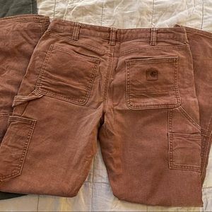 Slim fit double-front carhartt work pants